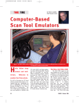 Computer-Based Scan Tool Emulators Computer-Based