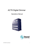 ACT 6 Digital Dimmer