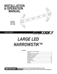 LED X NarrowStik (Large Head)
