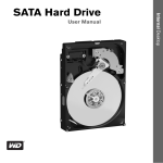 WD SATA Internal Hard Drive Quick Install Guide