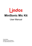 read the manual - Lindos Electronics