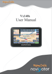 User manual Vx140