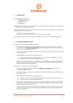 KidsBlocker User Manual (Draft) Page 1