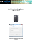 Eye3WitnessView Body Camera Software Manual
