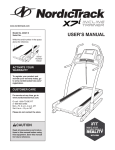 View NordicTrack X7i Incline Trainer user manual