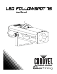 LED Followspot 75