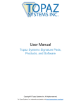 User Manual - Topaz Systems Inc.