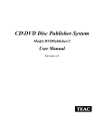 CD\DVD Disc Publisher System - Pdfstream.manualsonline.com