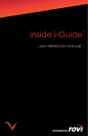 iGuide User Manual - Vision Communications