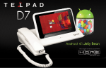 02-09-2013 TELPAD USER MANUAL