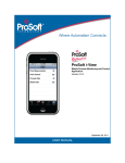 ProSoft i-View User Manual