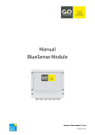 Manual BlueSense Module - Go