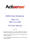 NMEA Data Multiplexer NDC-4-A NDC-4-A