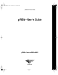 pRISM+ User`s Guide