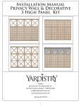 Complete Panel (59-1/2" H)