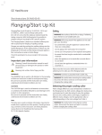 Flanging/Start Up Kit - GE Healthcare Life Sciences