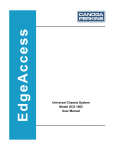 Universal Chassis System Model UCS 1002 User Manual