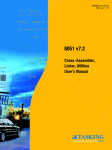 8051 Cross-Assembler, Linker, Utilities User`s Manual