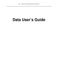 Data User`s Guide
