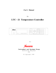 LTC-21 manual