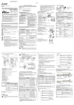 FX2NC-ENET-ADP Ethernet adapter USER`S MANUAL