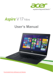 Acer Aspire VN7-791G User Guide Manual