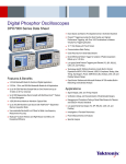 Digital Phosphor Oscilloscopes