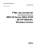 F MC-16L/16/16H/16F MB2140 Series EMULATOR SETUP