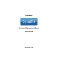 OpenIMS 4.2 Document Management Server User manual