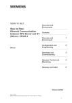 SIMATIC NET Step by Step: Ethernet Communication