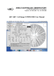 Fibre Positioner User Guide