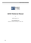 DATiX ThinServer Manual