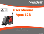 User Manual Apex 62B