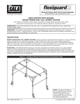 FlexiGuard Portable Box Frame Rail Fall Arrest System Manual