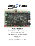 PixCon16 E1.31 - Light-O-Rama