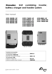 Xtender, Unit combining inverter, battery charger and