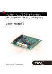PCAN-PCI/104-Express - User Manual