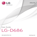 LG G Pro D686 Dual Sim User Manual