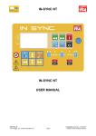 IN-SYNC NT IN-SYNC NT USER MANUAL