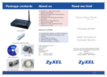 ZyXEL (Router) P-660HW Quick Start Guide v1.2uk