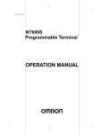 Programmable Terminal NT600S