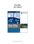 Diver-Office User`s Manual