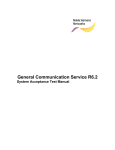 General Communication Service R6