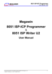 8051 ISP-ICP Programmer User Manual