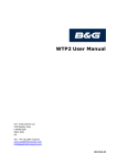 WTP2 User Manual - A and T Instruments