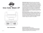 Inno Color Beam Z7 User Manual