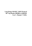 Long-range ISO/IEC15693 Protocol HF Tag Label