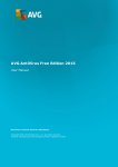 AVG AntiVirus Free Edition 2015 User Manual