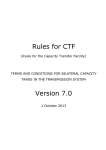 Rules for CTF, version 7.0 -RfG 13