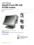User Manual StealthTouch-M5 with ATOM models